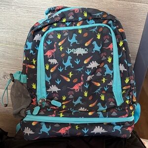 Bentgo Kids Dinosaur Explorer Backpack - 2 in 1- laptop & insulated pockets